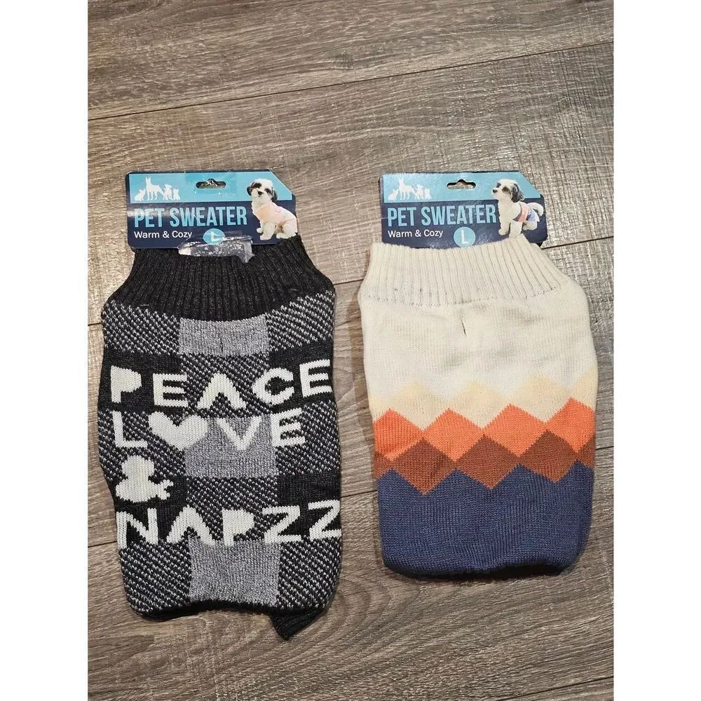 NEW Pet Sweaters Size L For Dogs